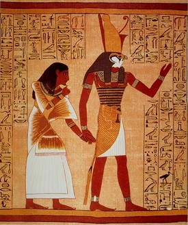 An man pleasing egyptian Psalm 105:17